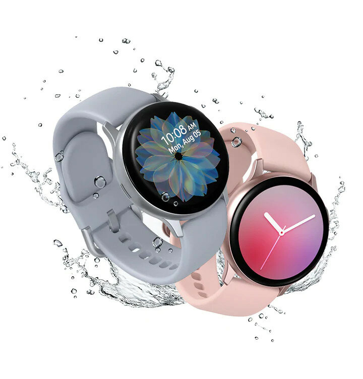 Smartwatch Samsung Galaxy Watch Active 2 kolor niebieski oraz różowy