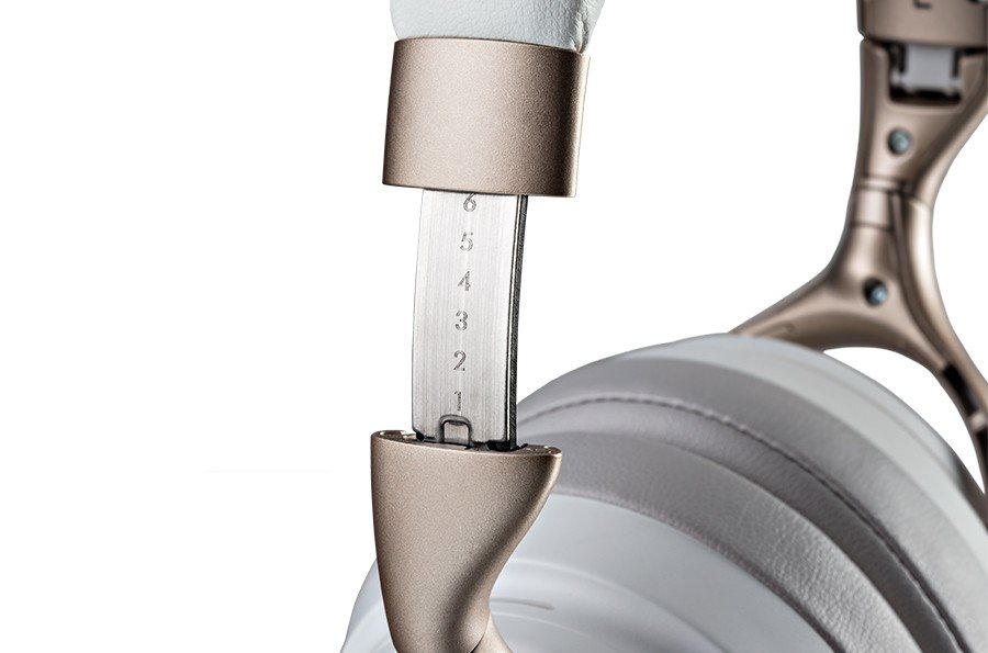 Słuchawki Denon AHGC25WBKEM białe nauszne. Dźwięk klasy Premium.