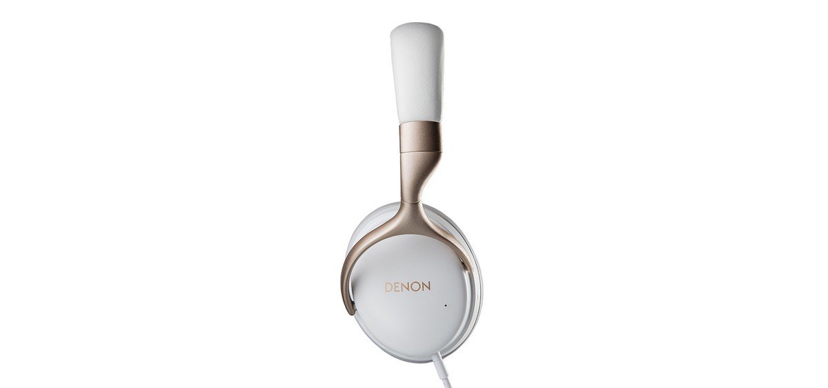 Słuchawki Denon AHGC25WBKEM białe nauszne. Słuchawki bezprzewodowe klasy Premium.