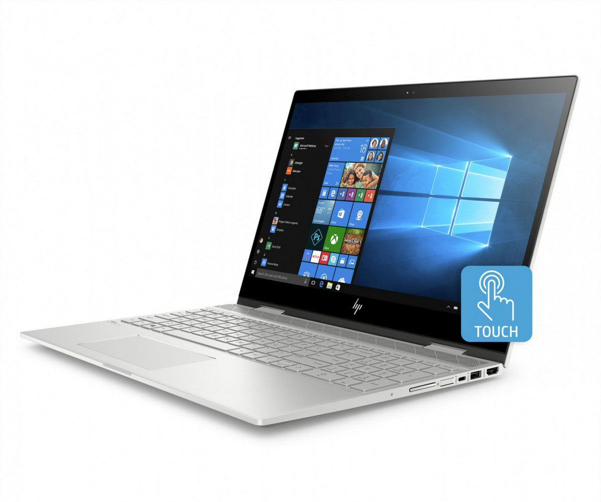 Laptop HP Pavilion x360 Convertible 14-cd1001nw. Ekran dotykowy FHD z technologią IPS.
