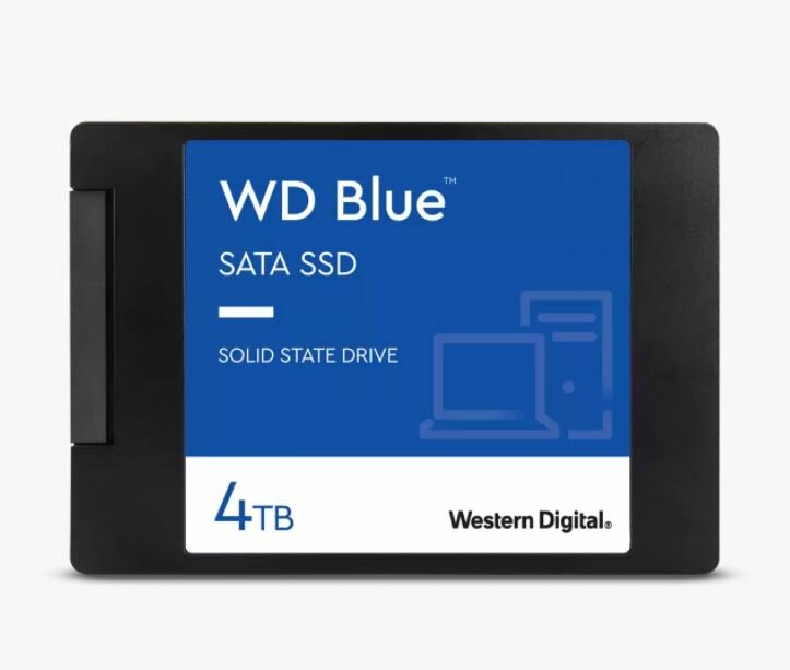 Dysk WD Blue SATA SSD 2,5”/7 mm WDS400T2B0A front