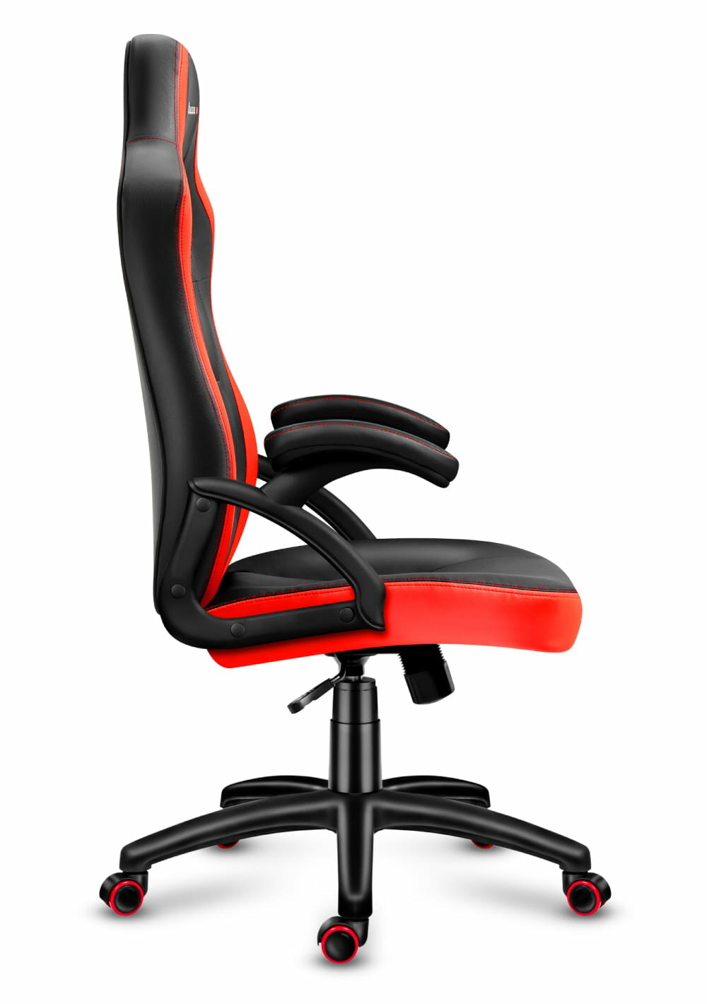 Krzesło gamingowe Huzaro Force 4.2 czerwone profil krzesła