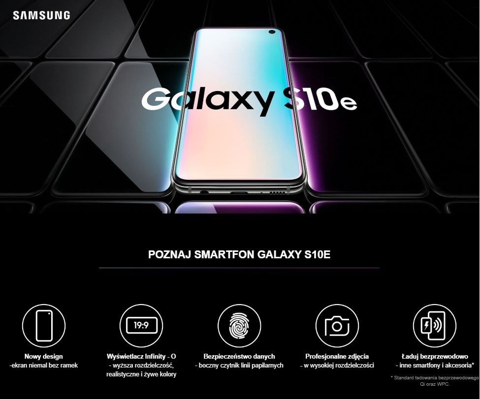 Smartfon Samsung Galaxy S10E SM-G970FZRDXEO 6GB/128GB Red.
