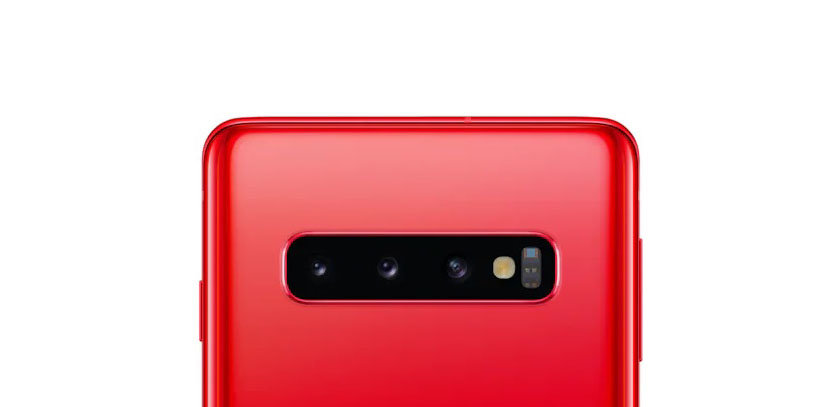 Smartfon Samsung Galaxy S10+ SM-G975FZRDXEO 8GB/128GB Red. Z łatwoscią rób piękne zdjęcia.