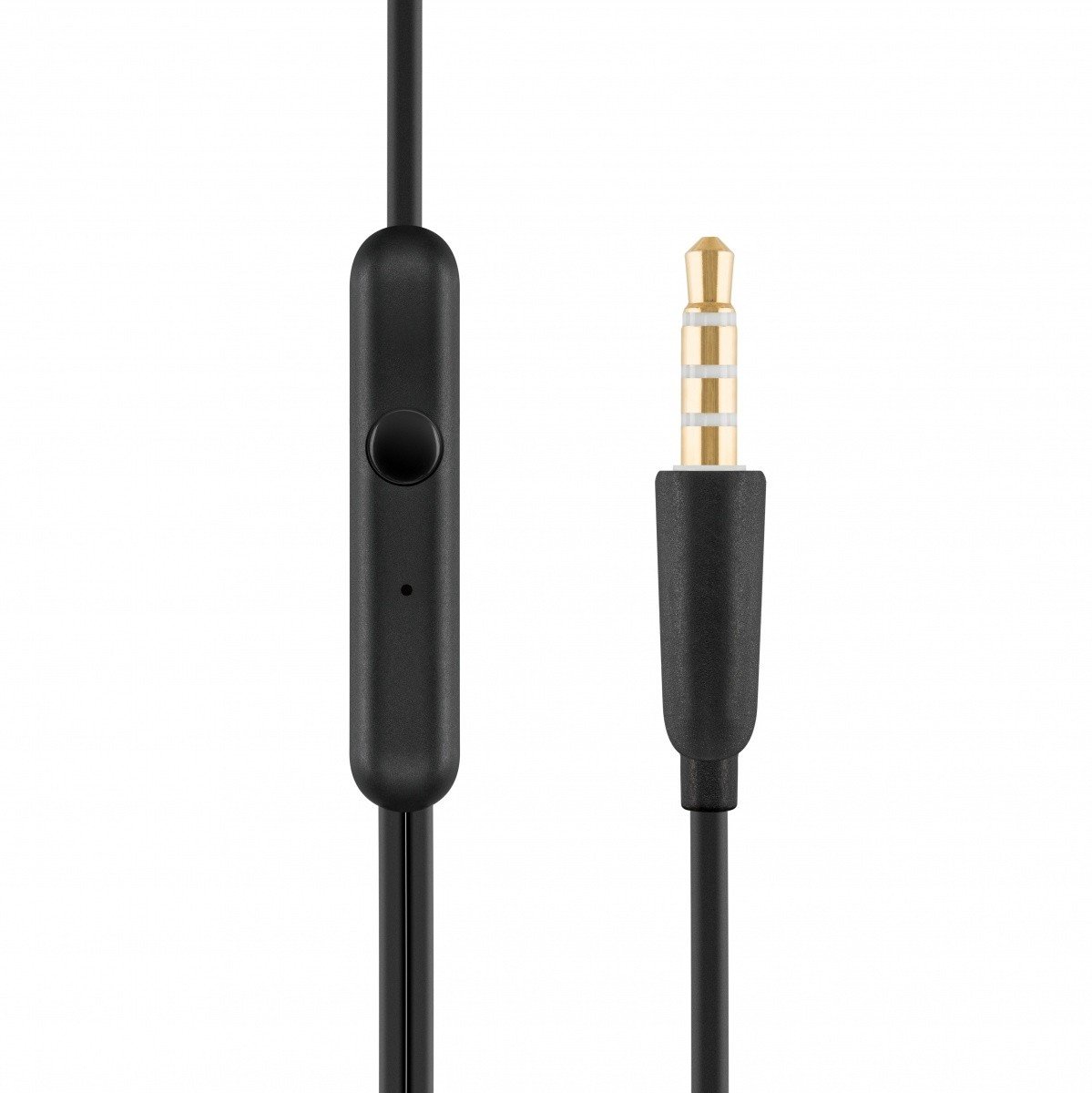 Słuchawki z mikrofonem Acme Acme HE20 czarne. Przycisk wielofunkcyjny.