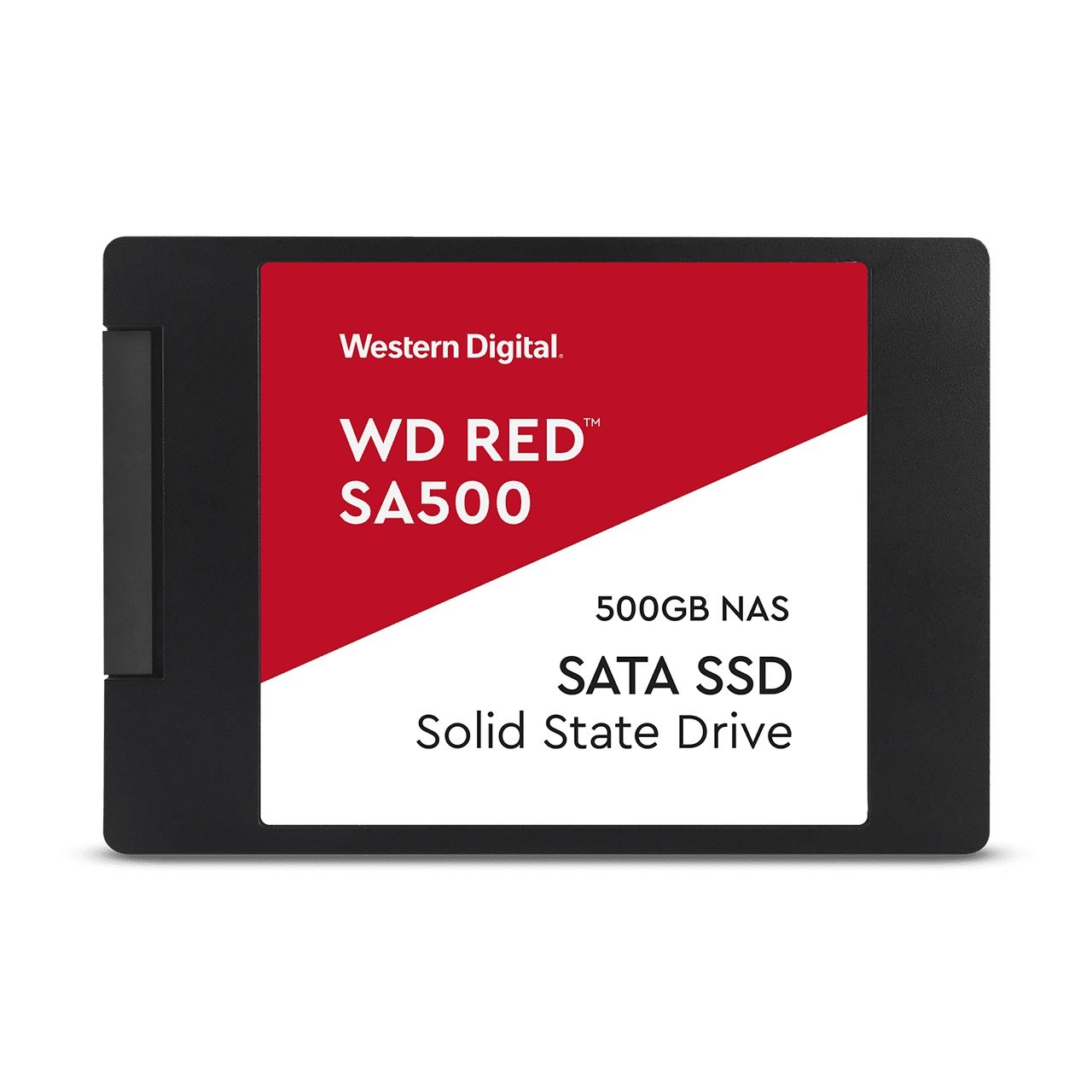 Dysk SSD WD Red SA500 NAS 500GB 2.5inch SATA przód