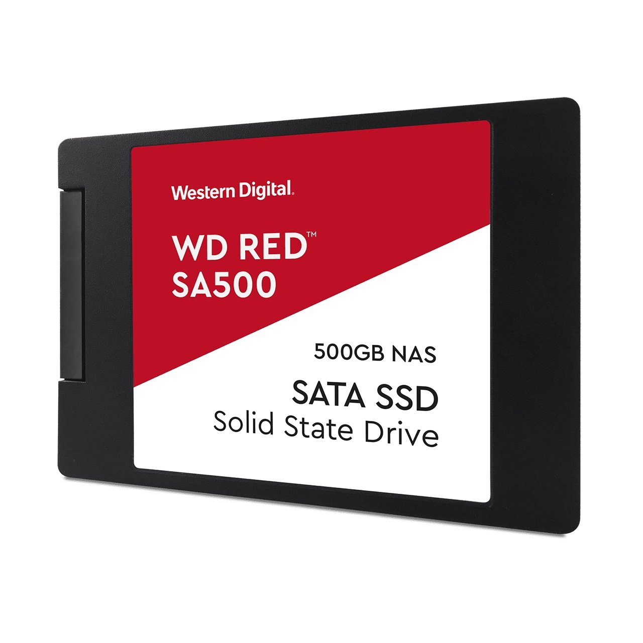 Dysk SSD WD Red SA500 NAS 500GB 2.5inch SATA skos prawy