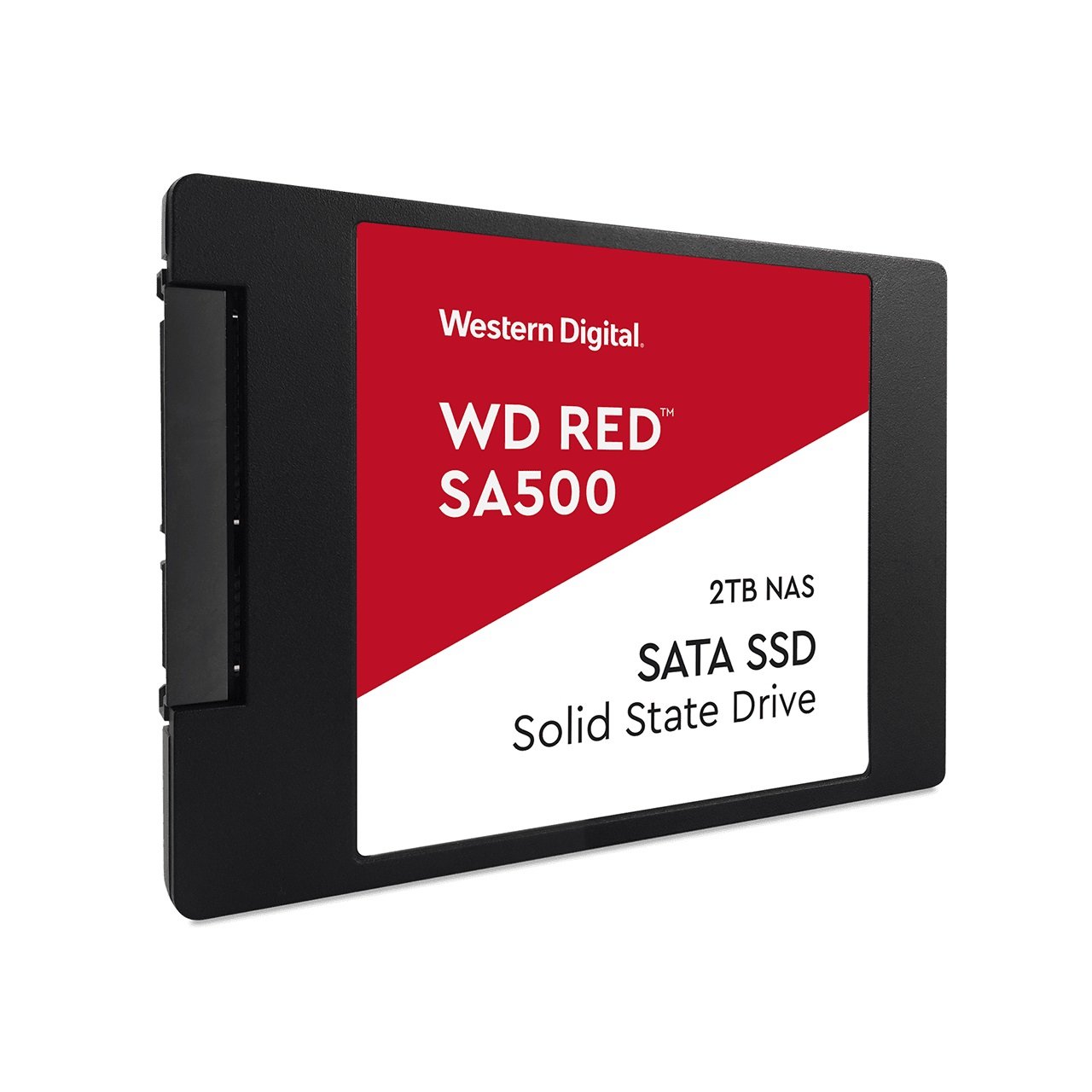 Dysk SSD WD Red SA500 NAS 500GB 2.5inch SATA skos lewy
