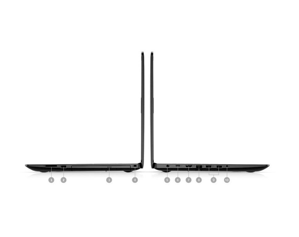 Laptop Dell Inspiron 3593 złącza boczne