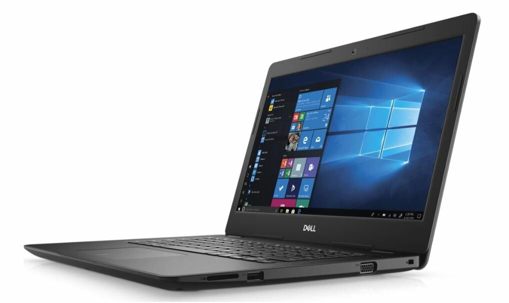 Laptop Dell Inspiron 3793 3793-7052 pod kątem z lewej strony