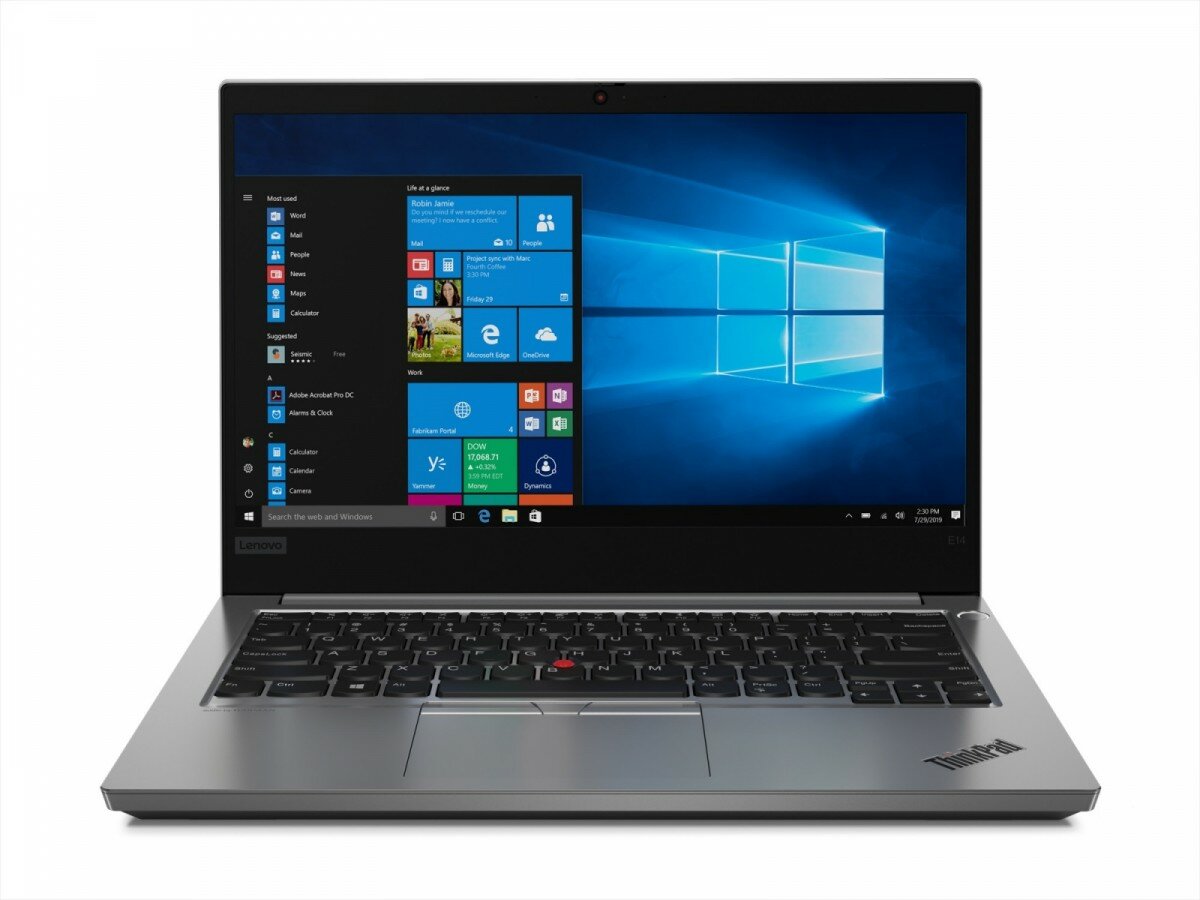 Notebook Lenovo ThinkPad E14 20RA0015PB ekran od przodu