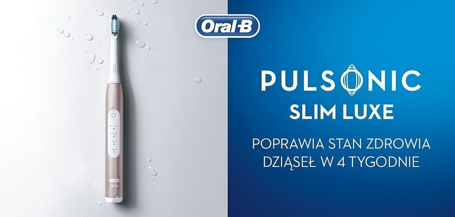 Szczoteczka OralB Pulsonic Slim Luxe 4200 Rose Gold Ecom pack.