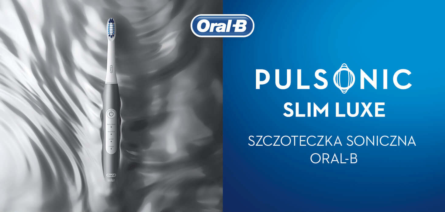 Szczoteczka OralB Pulsonic Slim Luxe 4200 White Ecom pack.