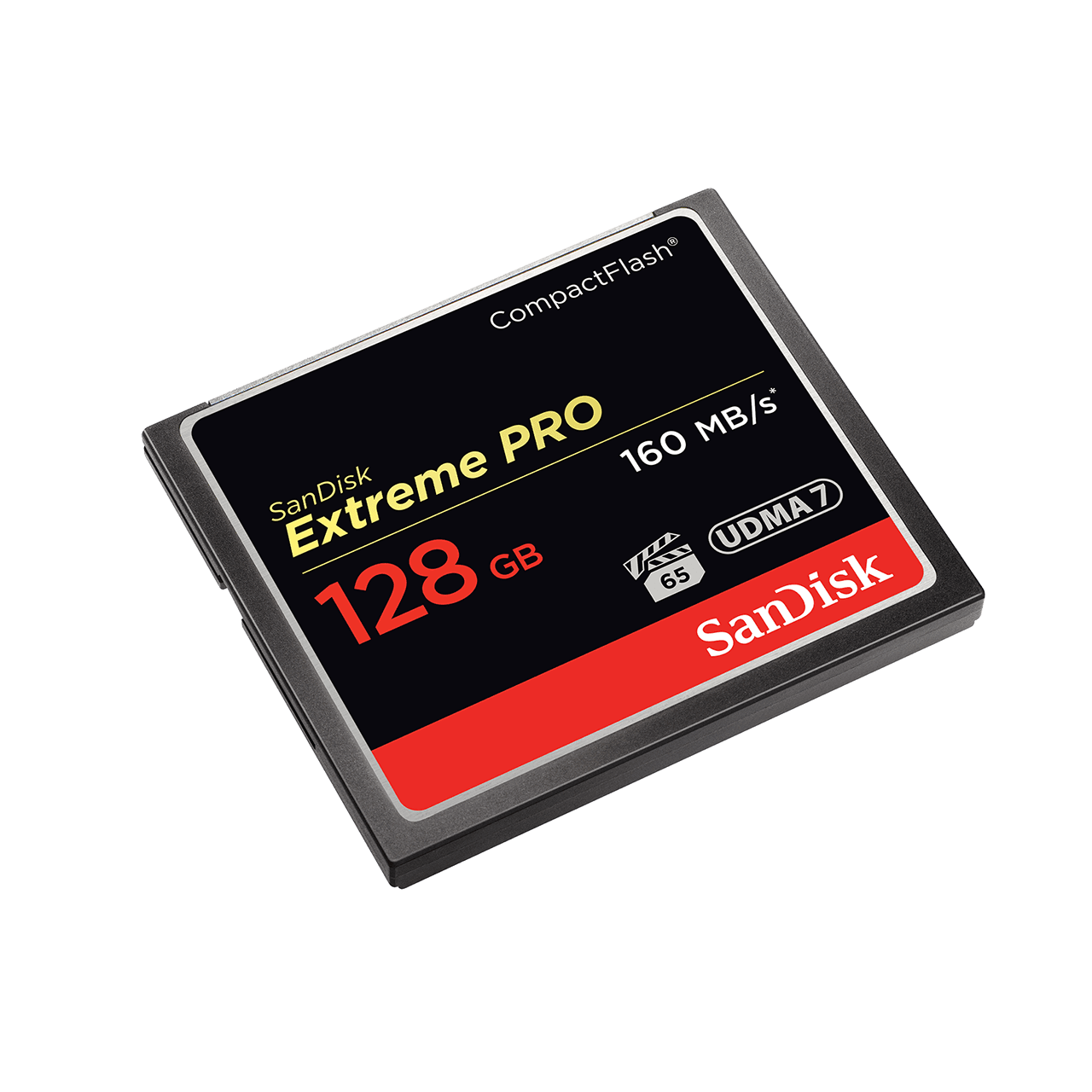 Sandisk Compact Flash Extreme Pro 128GB  skos lewy
