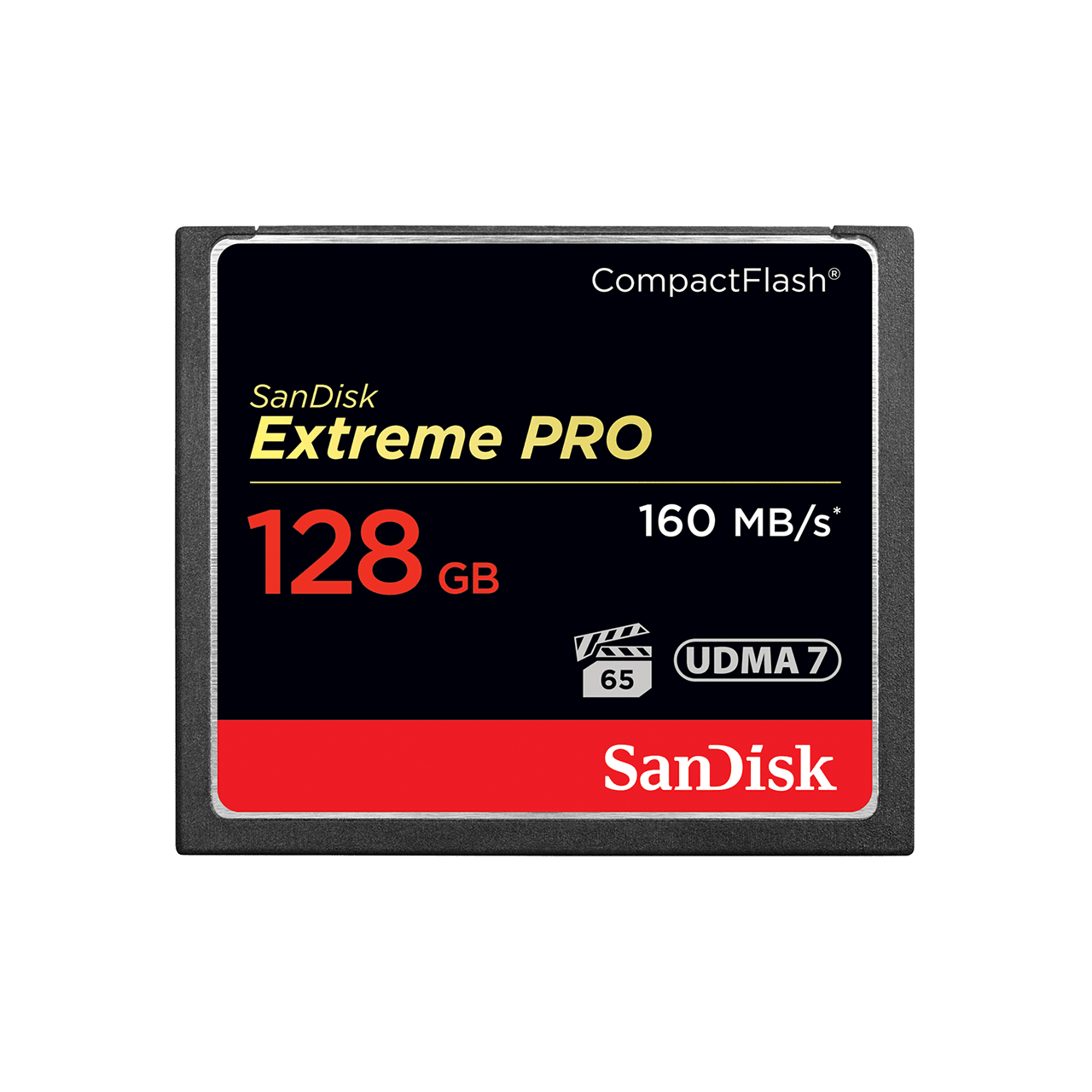 Sandisk Compact Flash Extreme Pro 128GB  poziom