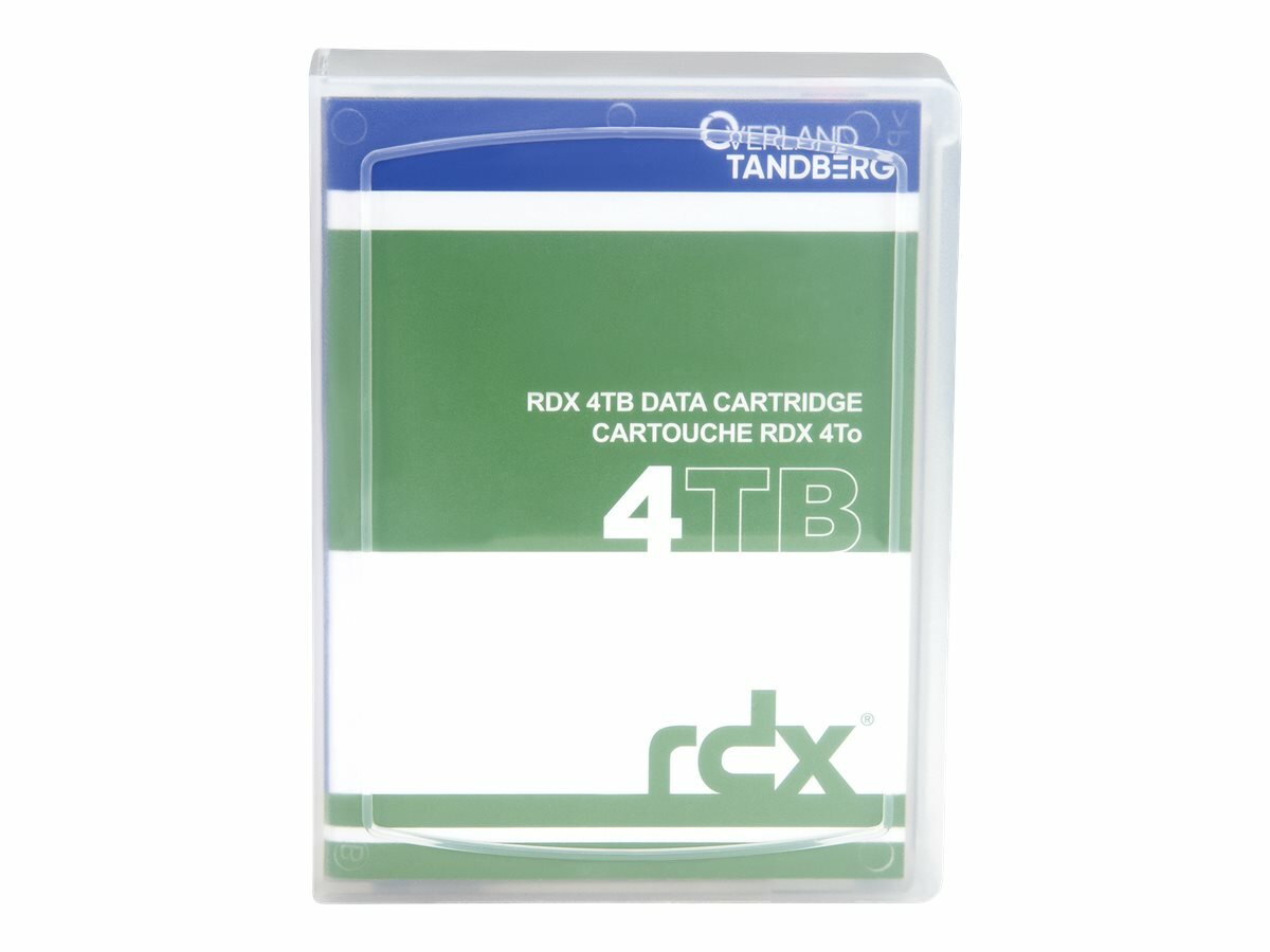 Kaseta Tandberg 8824-RDX 4 TB frontem