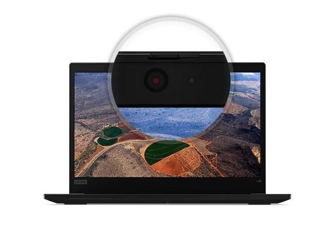 Notebook Lenovo ThinkPad L13 20R30006PB przybliżenie na kamerę