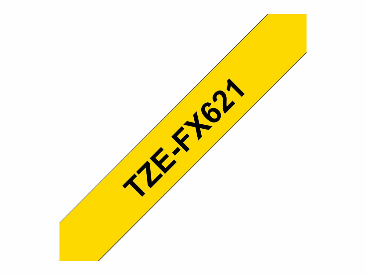 Taśma identyfikacyjna Brother Flexi ID - TZe-FX621 widok od frontu