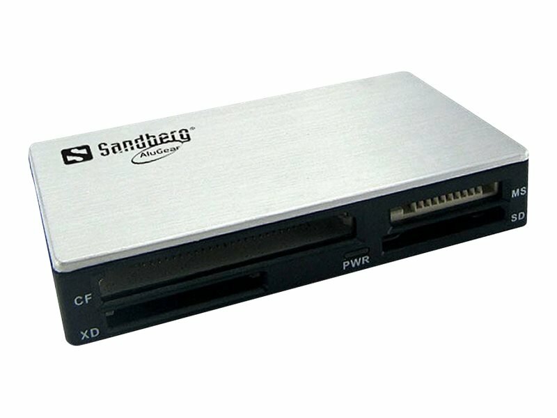 Czytnik SandBerg Multi Card Reader USB 3.0 zdjęcie portów na karty 