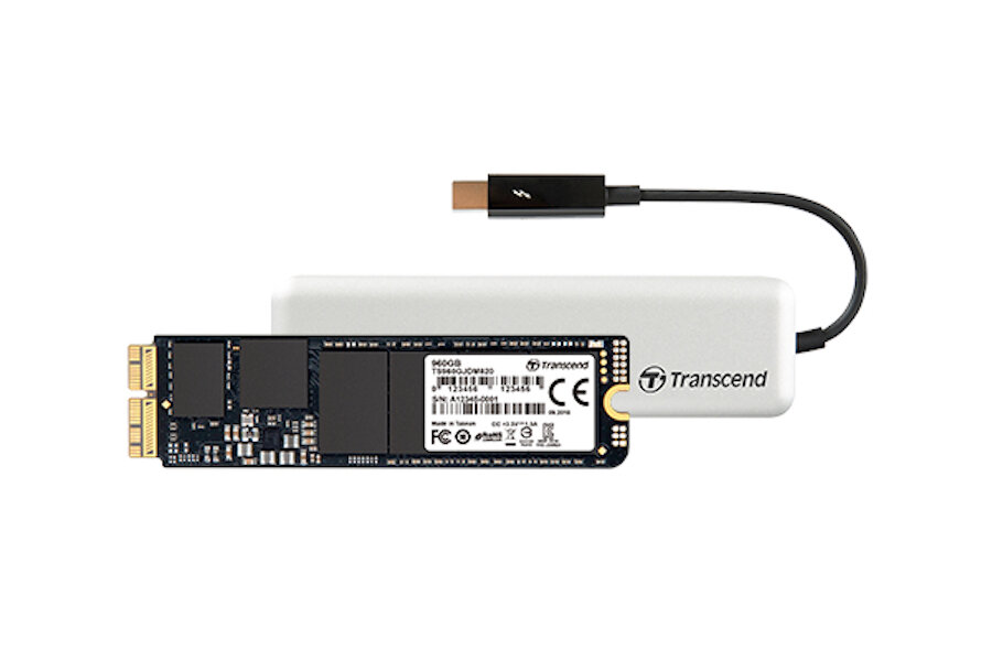 Dysk SSD Transcend TS480GJDM825 frontem 