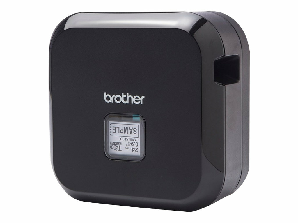 Drukarka etykiet Brother P-touch Cube Plus PT-P710BT widok z boku