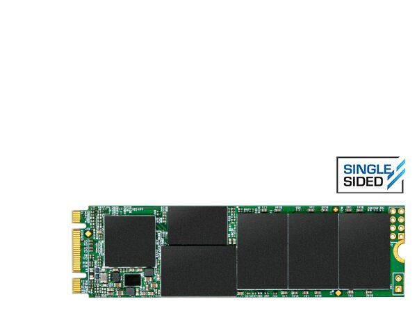 Dysk SSD Transcend 832S 1TB SATA III M.2 widok od boku