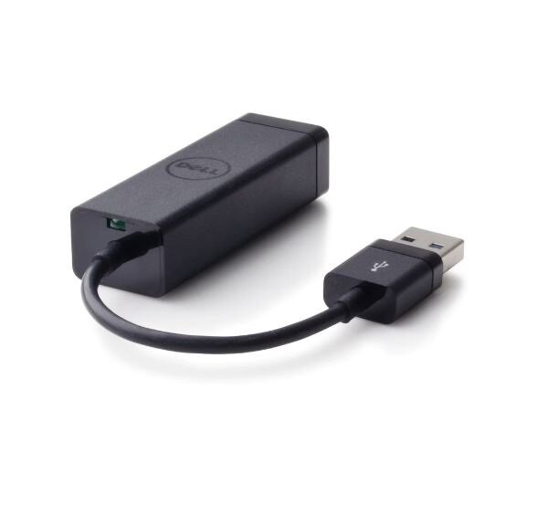 Adapter USB 3.0 LAN Dell 470-ABBT widok z tyłu