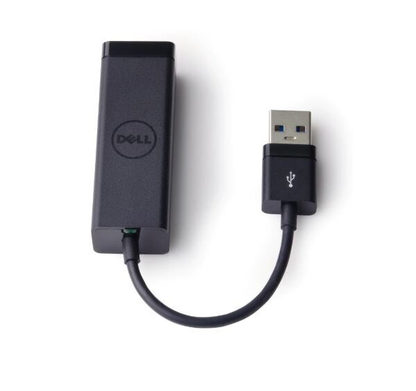 Adapter USB 3.0 LAN Dell 470-ABBT widok z góry