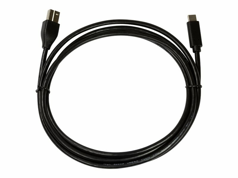 Kabel LOGILINK CU0162 widok na zwinięty kabel od przodu