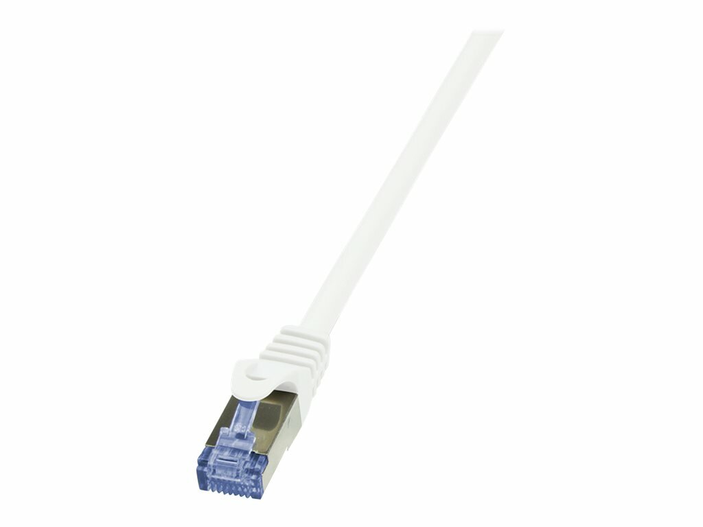 Kabel patrchcord LogiLink CQ4041S 1.5m widoczny pod skosem