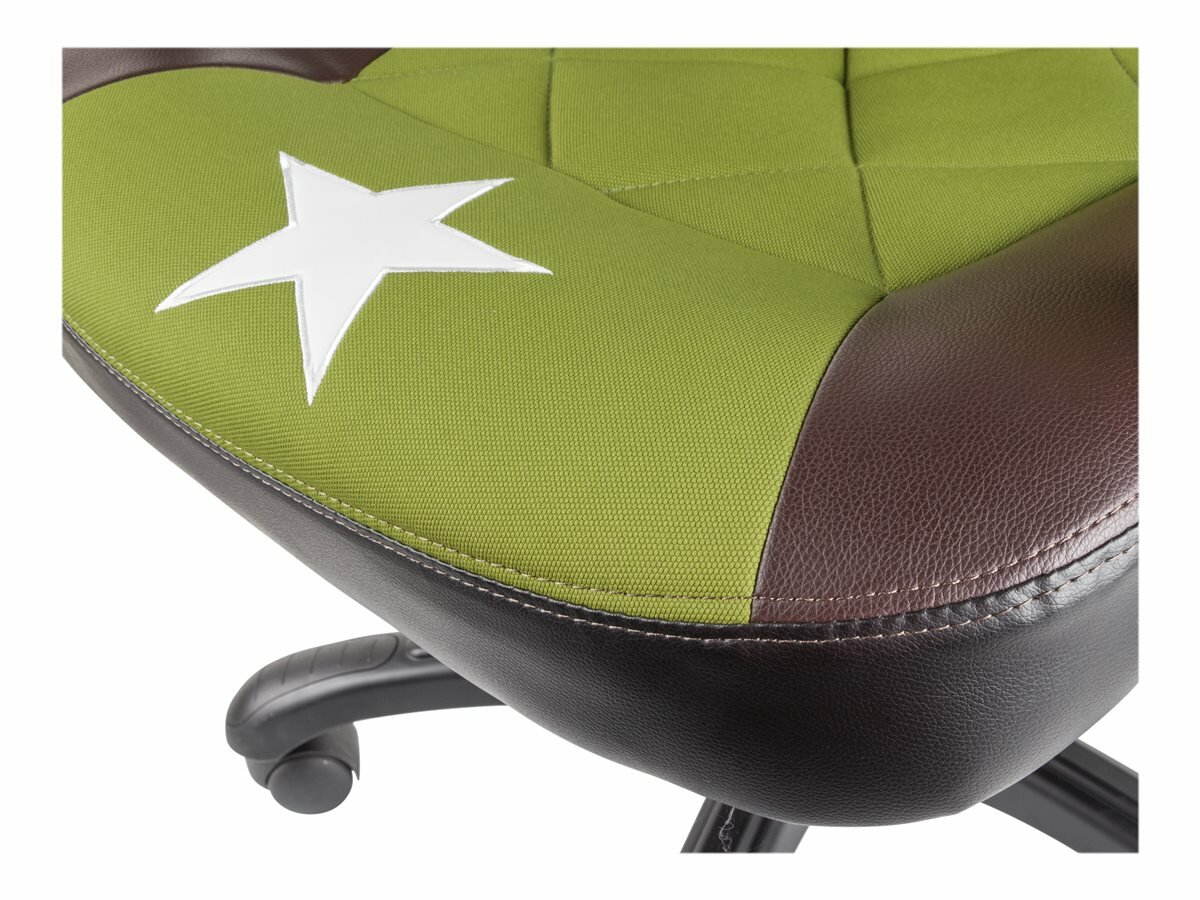 Fotel gamingowy Genesis Nitro 330 zielony NFG-1141 zbliżenie siedziska