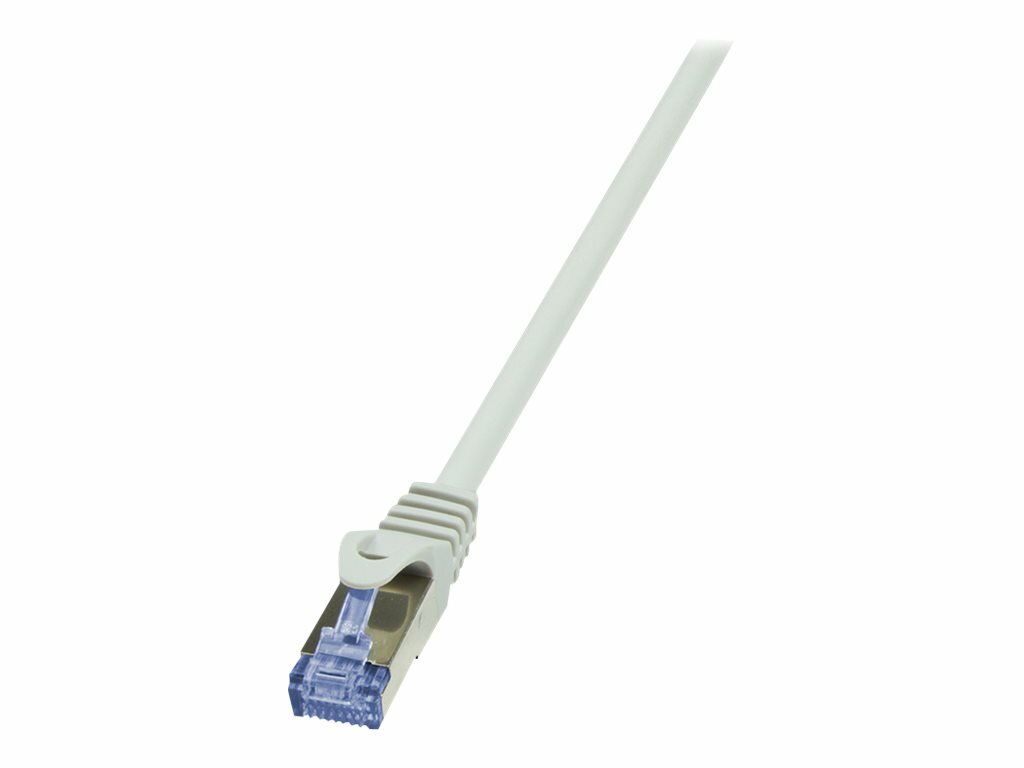 Kabel patrchcord LogiLink CQ4042S 1.5 m widoczny pod skosem 