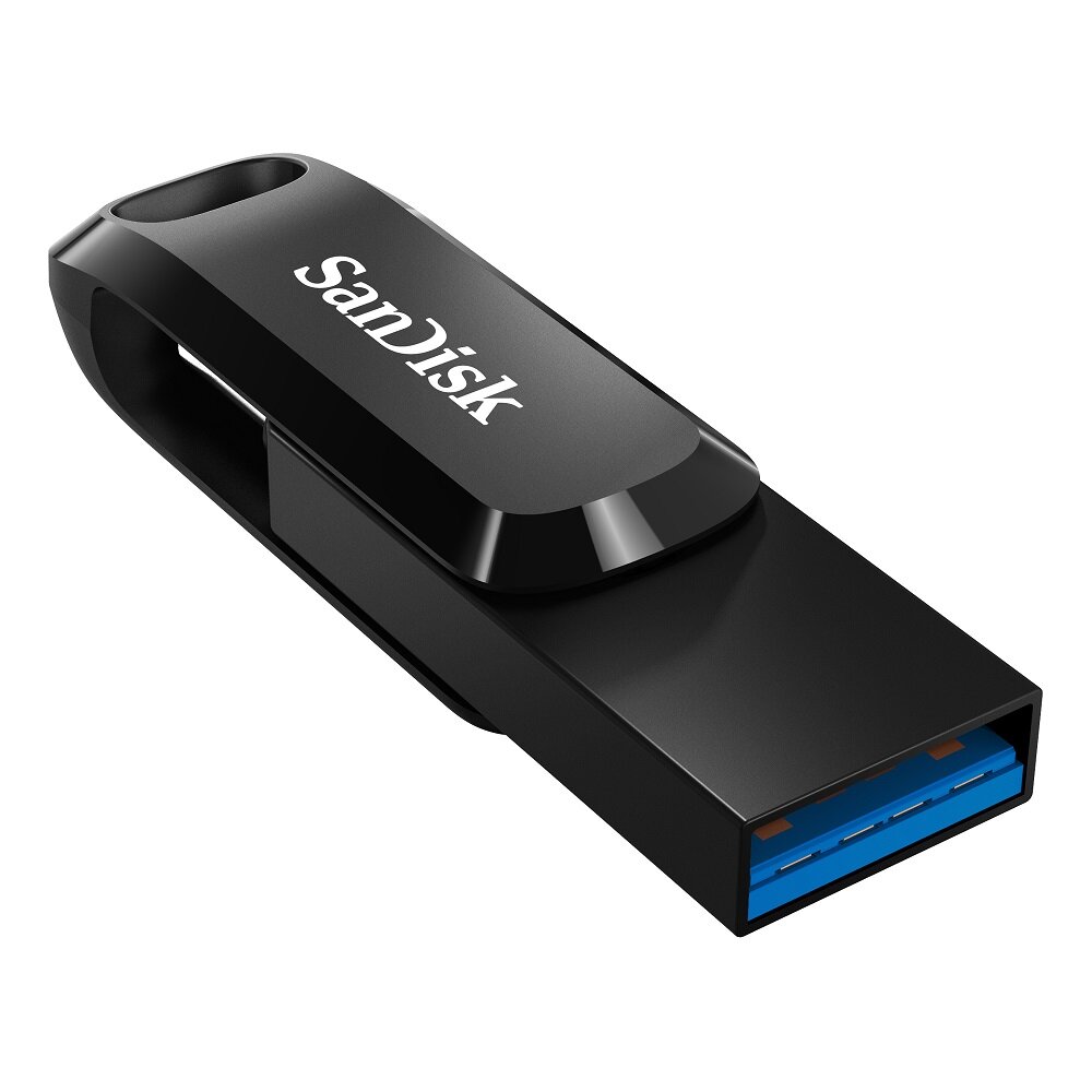 Pendrive SanDisk Ultra Dual Drive Go USB Type-C 256GB pod skosem