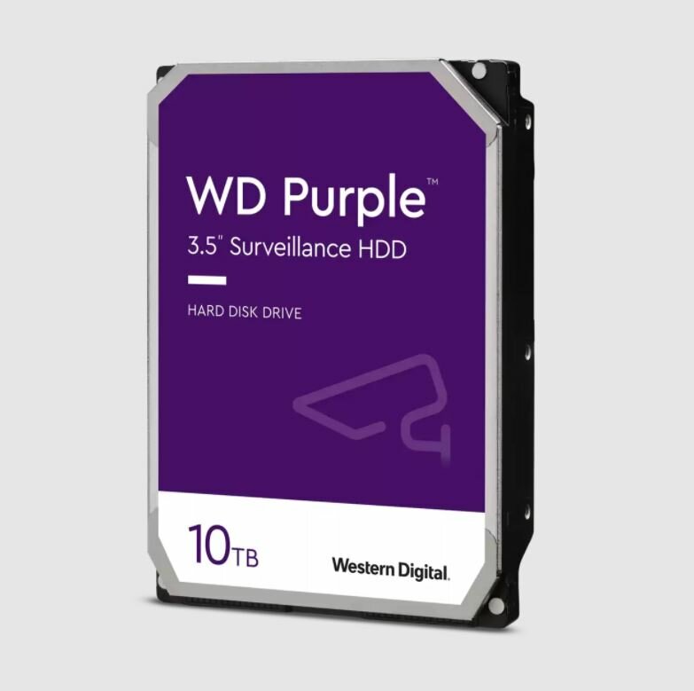 Dysk HDD Western Digital Purple 10TB WD102PURZ front