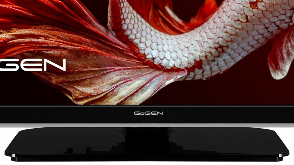 Telewizor GoGEN TVF22P406STC Full HD widok na wprost na sam dół