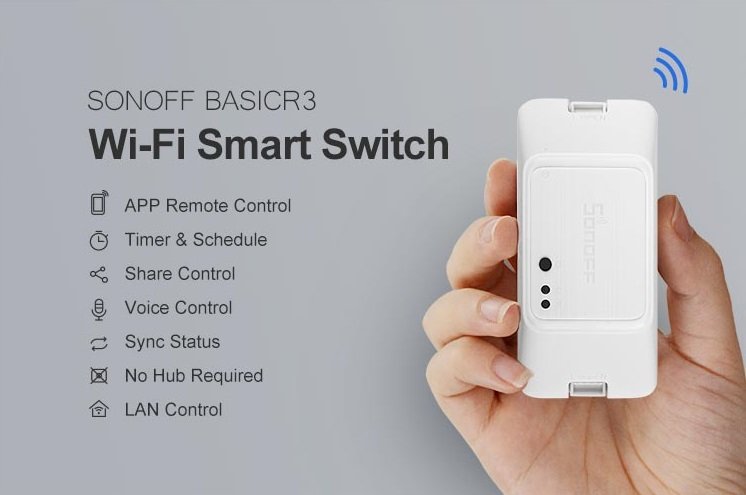 Inteligentny przełącznik WiFi Sonoff Basic 3