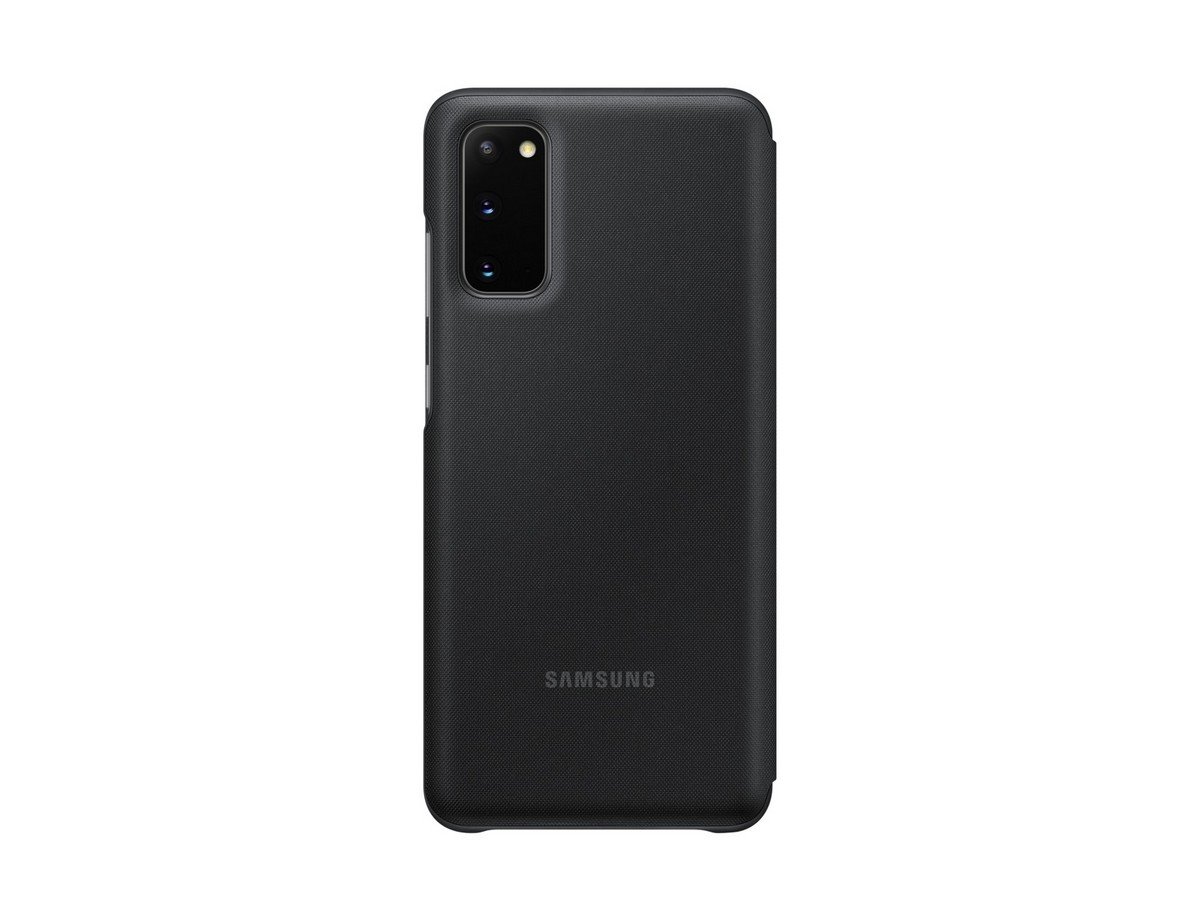 Etui Samsung LED View Cover Black do Galaxy S20 EF-NG980PBEGEU. Zapewnia kompleksową ochronę.
