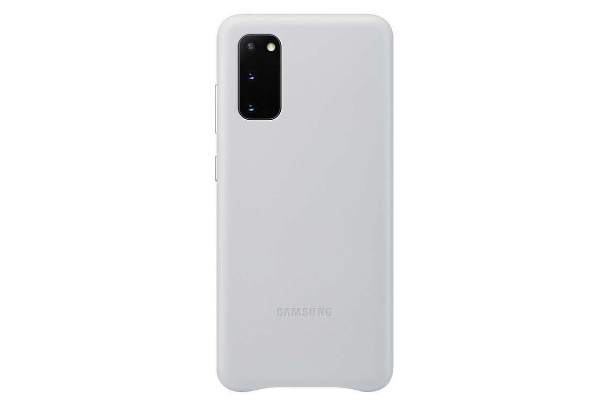 Etui Samsung Leather Cover Light gray do Galaxy S20 EF-VG980LSEGEU.