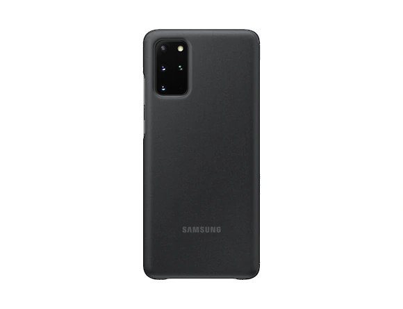 Etui Samsung Clear View Cover Black do Galaxy S20+ EF-ZG985CBEGEU