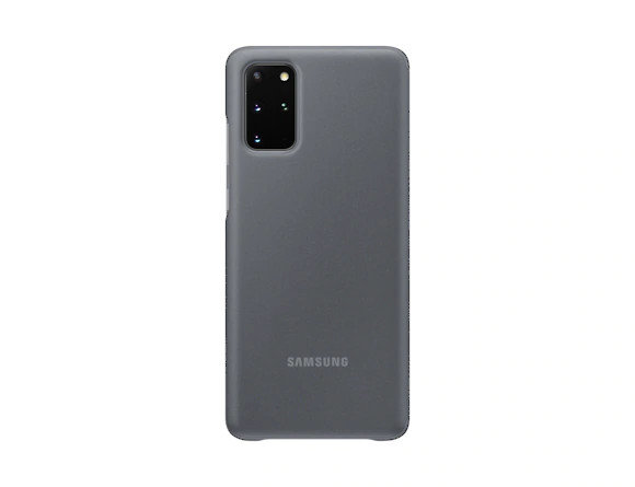 Etui Samsung Clear View Cover Gray do Galaxy S20+ EF-ZG985CJEGEU