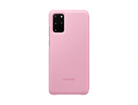 Etui Samsung LED View Cover Pink do Galaxy S20+ EF-NG985PPEGEU