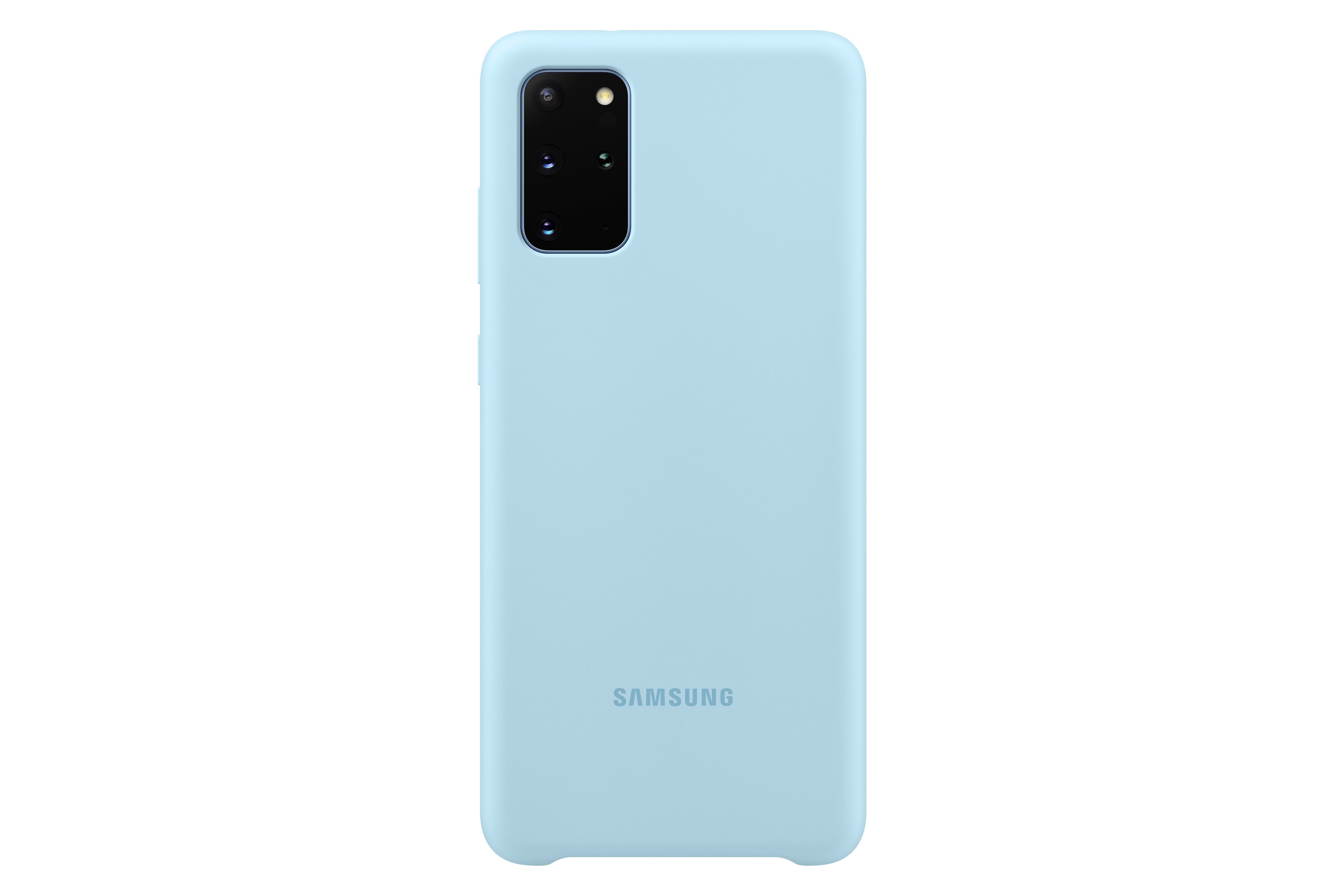 Etui Samsung Silicone Cover Sky Blue do Galaxy S20+ EF-PG985TLEGEU