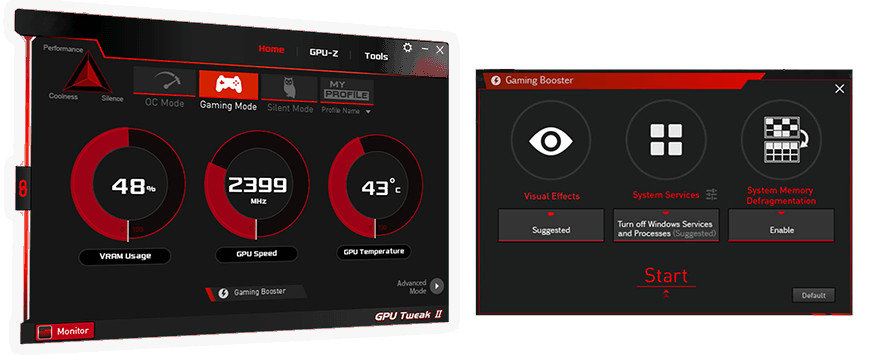KARTA GRAFICZNA ASUS GEFORCE RTX 2070 DUAL MINI OC 8GB GDDR6- GPU Tweak II