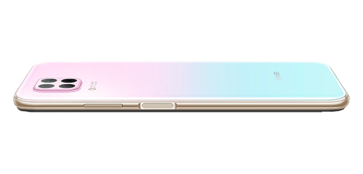 Smartfon Huawei P40 lite pastelowy. Nowoczesny, przemyślany design.