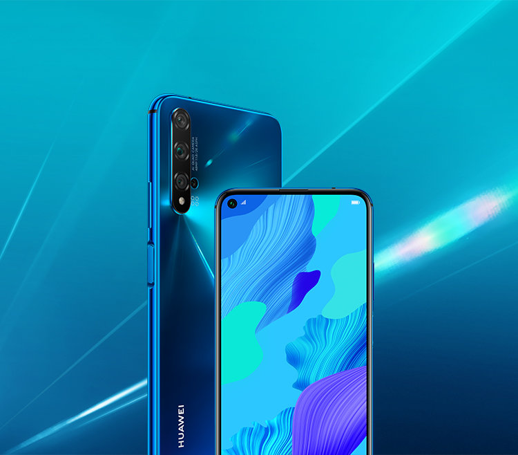 HES Huawei Nova 5T Niebieski
