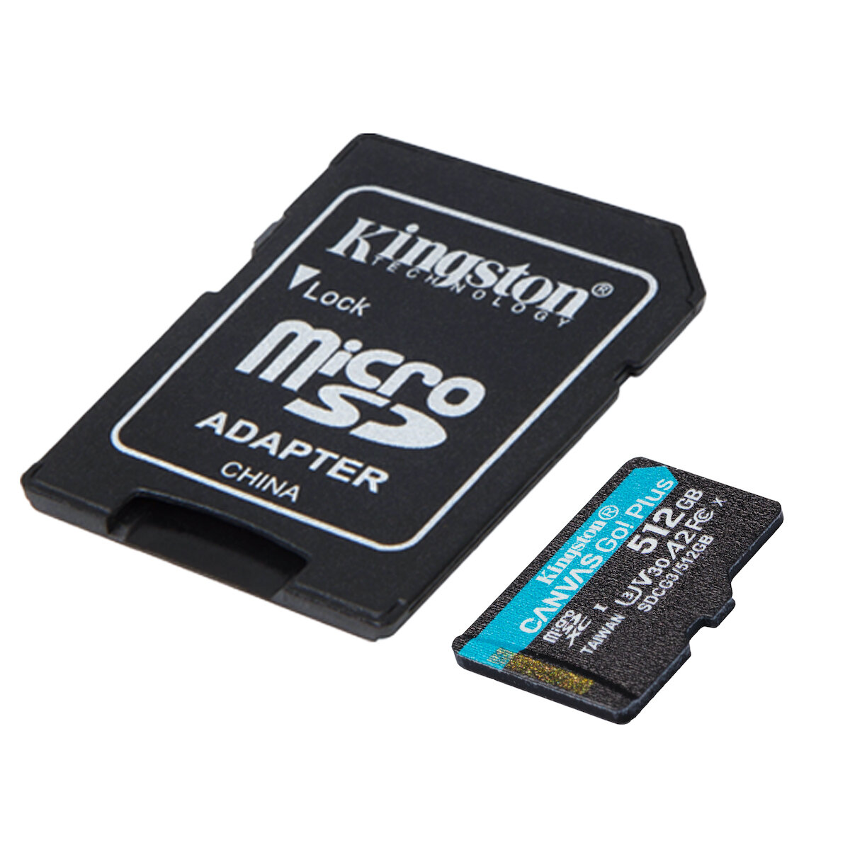 Karta pamięci Kingston SDG3/512GB bokiem