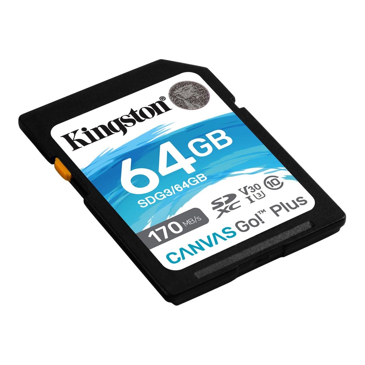 Karta pamięci Kingston SDG3/64GB bokiem