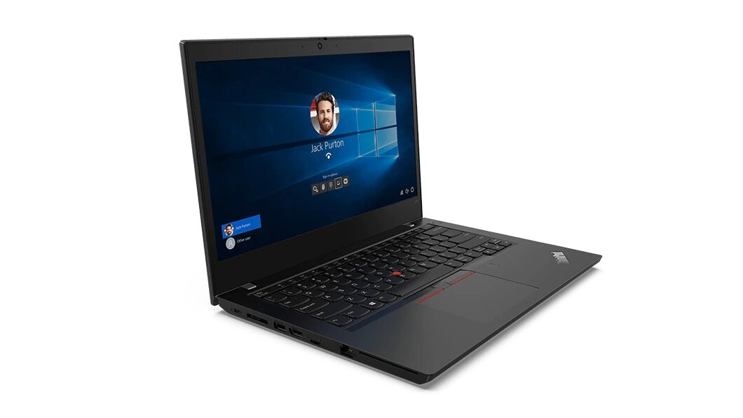 Laptop Lenovo ThinkPad L14 widok z lewego boku