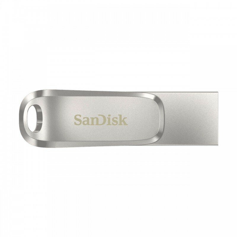 Pendrive Sandisk Ultra Dual Drive Luxe USB-C 512GB SDDDC4-512G-G46  widok z góry w poziomie