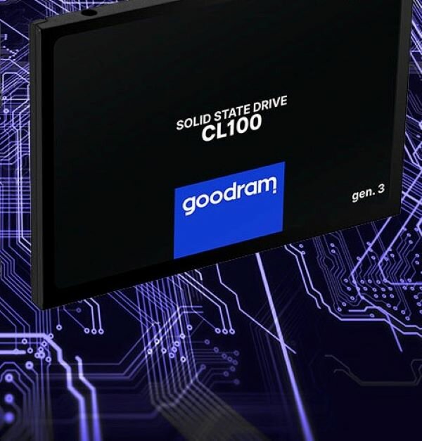 Dysk SSD GOODRAM CL100 Gen. 3 240GB 2,5 dusk przodem